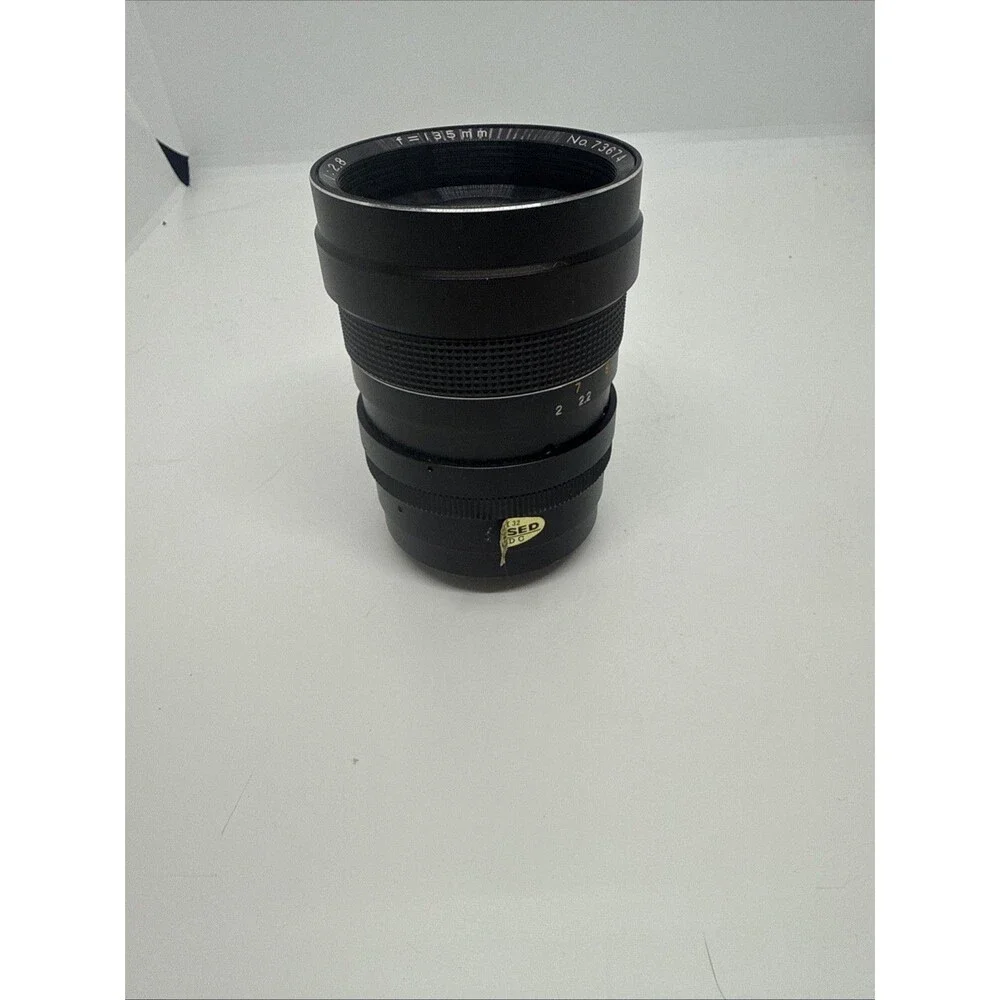 SUNTAR AUTO 135MM F2.8 TELEPHOTO LENS FOR M42 SCREW MOUNT